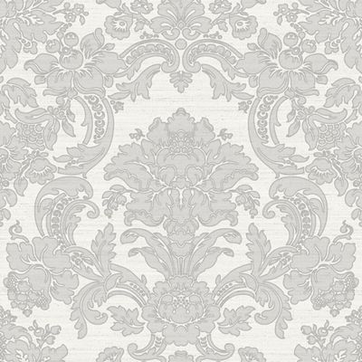 Papel de Parede Tradizioni Damask Branco 33341