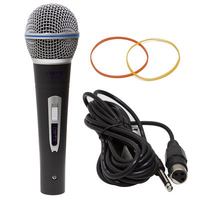 Kit 5 Microfones Dinâmico com Fio TK 22C Onyx