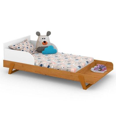 Berço Multifuncional Bkids Branco Freijó Eco Wood Com Colchão Gazin - Matic