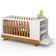 Berço Multifuncional Bkids Branco Freijó Eco Wood - Matic