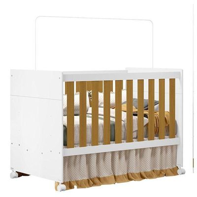 Quarto De Bebê New Katatau Branco Acetinado Savana ? Reller