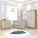Quarto De Bebê Ludmila Off White Bétula Com Colchão Gazin - Carolina Baby