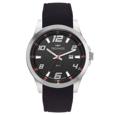 Relógio Technos Masculino Racer Básico Prata - 2115UBC/2P