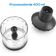 Mixer de Alimentos Cinza Lunar Inox 600W 3 em 1 Copo 700ml Elgin 110V