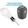 Mixer de Alimentos Cinza Lunar Inox 600W 3 em 1 Copo 700ml Elgin 110V