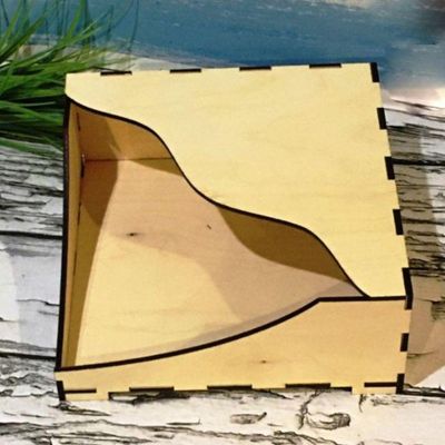 Porta Guardanapo Em Mdf - Kit 10 Unidades