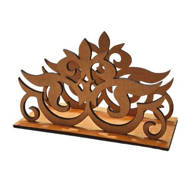 Porta Guardanapo Em Mdf - Kit 10 Unidades