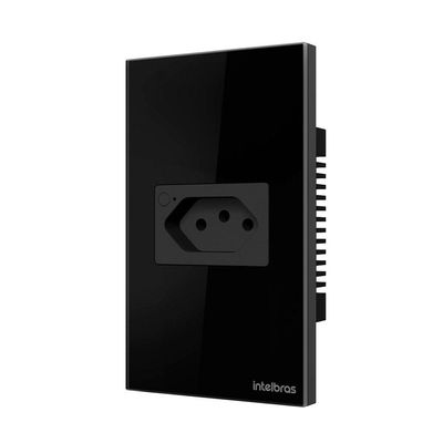 Tomada Izy Inteligente 10a Wi-fi Ets 1001 Preto 4850063