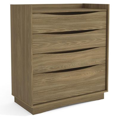 Comoda 4 Gavetas 91 Cm M260 Kappesberg Nogueira