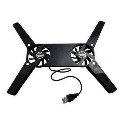 Base Cooler Cliptec Preto Notebook Netbook Mini Ps1 Ps2 Ps3