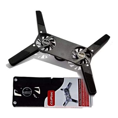Base Cooler Cliptec Preto Notebook Netbook Mini Ps1 Ps2 Ps3