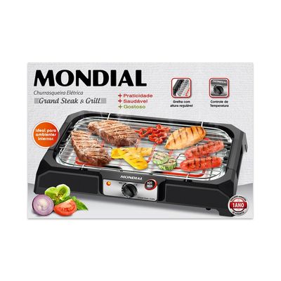 Churrasqueira Elétrica Mondial Grand Steak Grill CH-05 - 127V