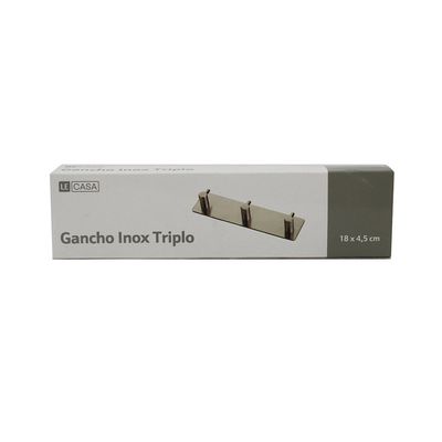 Gancho Le com 3 Inox