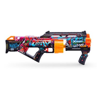Lançador X-Shot - Skins - Last Stand - 16 Dardos - Graffiti