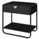 Mesa De Cabeceira 1 Gaveta Organica 60 Cm 28061 Artesano Nero Preto