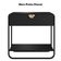 Mesa De Cabeceira 1 Gaveta Organica 60 Cm 28061 Artesano Nero Preto