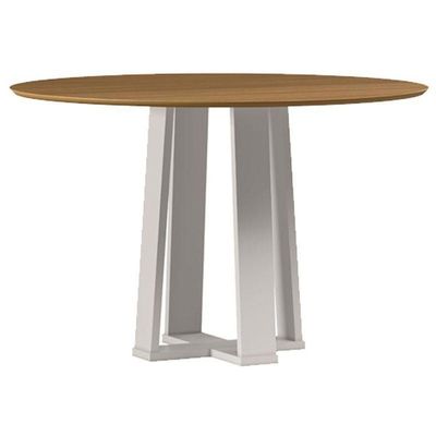 Mesa De Jantar 120 Cm Isabela Sem Vidro Off White Ype – New Ceval