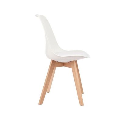 Cadeira de Design Tulip Branco para Conforto e Sofisticação