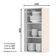 Armário Aéreo 1 Porta 40x83 Cm Connect Off White – Henn