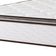 Colchão de Casal Umaflex New Itália com Molas Ensacadas e Pillow Top D26 25x138x188cm Branco com Marrom