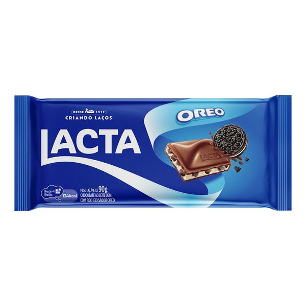 Chocolate ao Leite Lacta Oreo 90g Chocolate ao Leite Lacta Oreo 90g