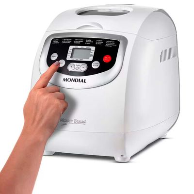 Panificadora Automática Master Bread NPF-54 com 19 Funções Mondial Branco / 110V