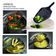 Colher Escorredor Multiuso Escumadeira Preto 30cm