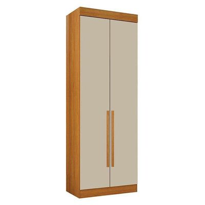 Quarto De Casal Modulado 12 Portas Orion Cinamomo Off White – Leifer Móveis