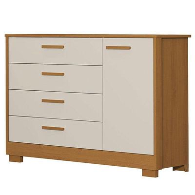 Quarto De Bebê Zaki E Berço Americano Evolution 4 Em 1 Areia Acetinado Savana - Reller