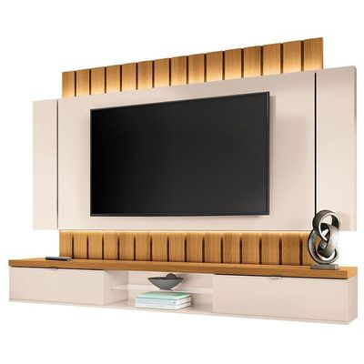 Home Suspenso Illusion 2.2 E Aparador Vivant Cinamomo Off White - Hb Móveis