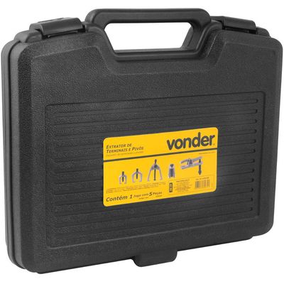 Extrator De Terminais De Direção E Pivôs 5pçs Maleta Vonder Conjunto De Extratores