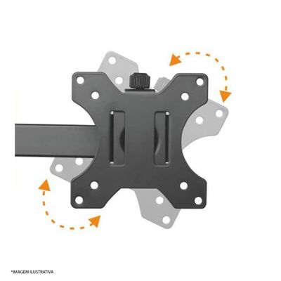 Suporte Articulado Para 2 Monitores 17 A 32 Polegadas Elg Vesa T1224n Preto
