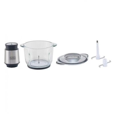 Miniprocessador MP300G Inox 2 velocidades 300W BlackeDecker Inox / 220V