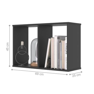 Conjunto Nichos 10 Compartimento Alfa Preto Onix