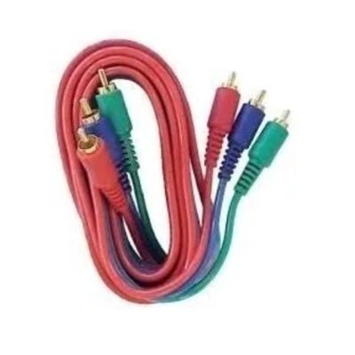 Kit 1 Cabo V Componentes 5 Mt + 3 Hdmi 2.0 De 5 Mt+ 1 Audio