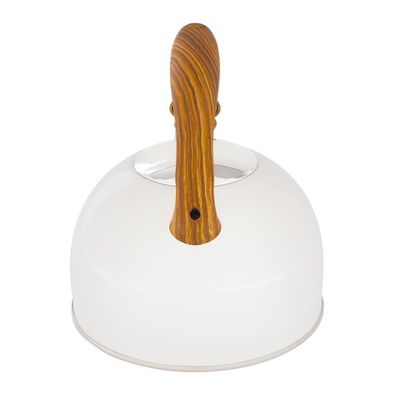 Chaleira Wood Em Inox 2,5 Litros Com Apito Mor Preto
