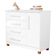 Comoda Grécia 4 Gavetas + Sapateira Lateral – Ideal Para Organização Diária