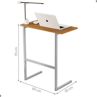 Mesa Para Pés De Ferro Asia Nature Cinza