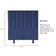 Cabeceira Estofada Cama Solteiro 90 Cm Sophia Carla Suede Azul Marinho