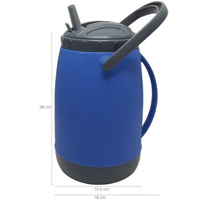 Garrafa Térmica Soprano Atacama 2,5 Litros Resistente Azul Azul