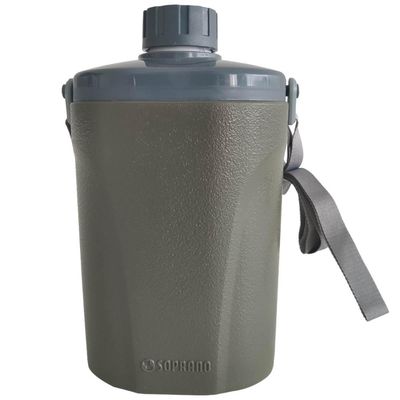 Cantil Térmico Safari Soprano 1 Litro Garrafa Pesca Barraca Verde Verde
