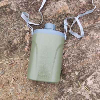 Cantil Térmico Safari Soprano 1 Litro Garrafa Pesca Barraca Verde Verde
