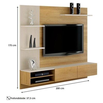 Home Suspenso Montana Cinamomo Off White - Valdemóveis