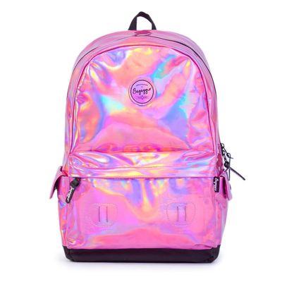 Mochila Feminina Holografica I Rosa U / Rosa