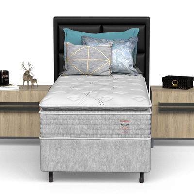 Conjunto Box Solteiro Espuma Prodormir Falcon