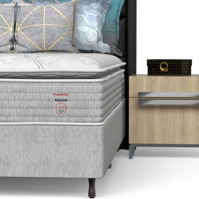 Conjunto Box Solteiro Espuma Prodormir Falcon