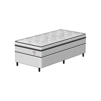 Conjunto Box Solteiro Mola Ensacada Prodormir Max Springs