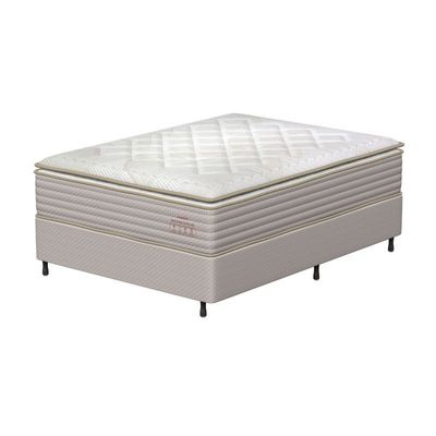 Conjunto Box Viúva Mola Ensacada Prodormir New Paris