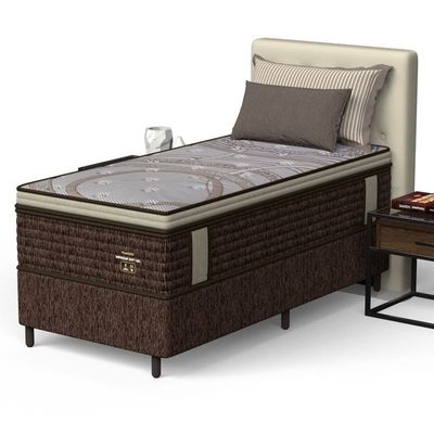 Conjunto Box Solteiro Mola Ensacada Prodormir Imperium Soft Gel
