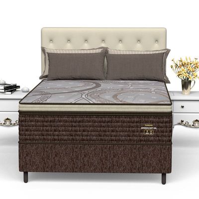 Conjunto Box Casal Mola Ensacada Prodormir Imperium Soft Gel